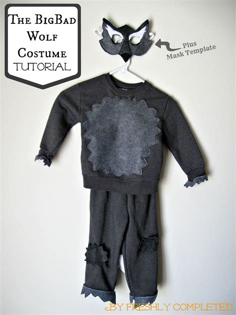 easy big bad wolf costume